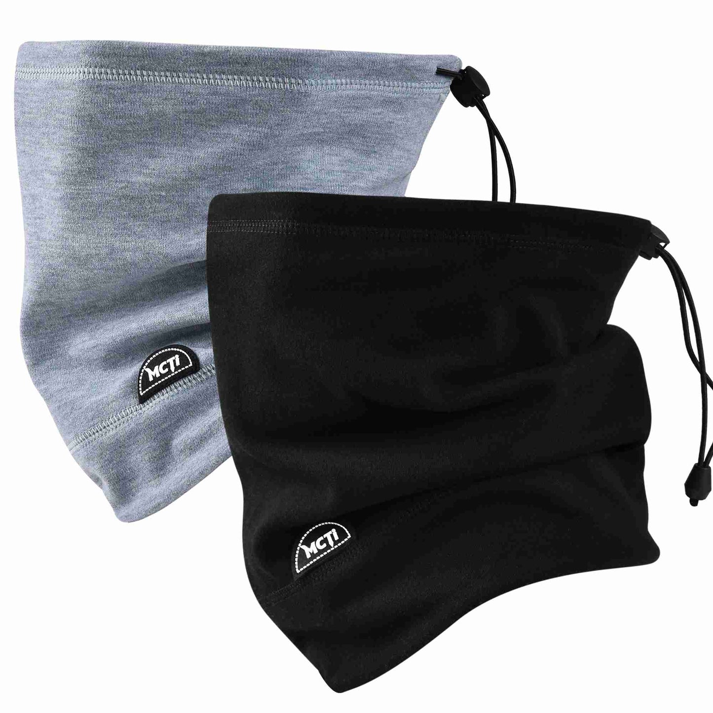 MCTi Soft Neck Warmer - Adjustable Fleece Scarf and Beanie Hat for Winter Sports EXSKI