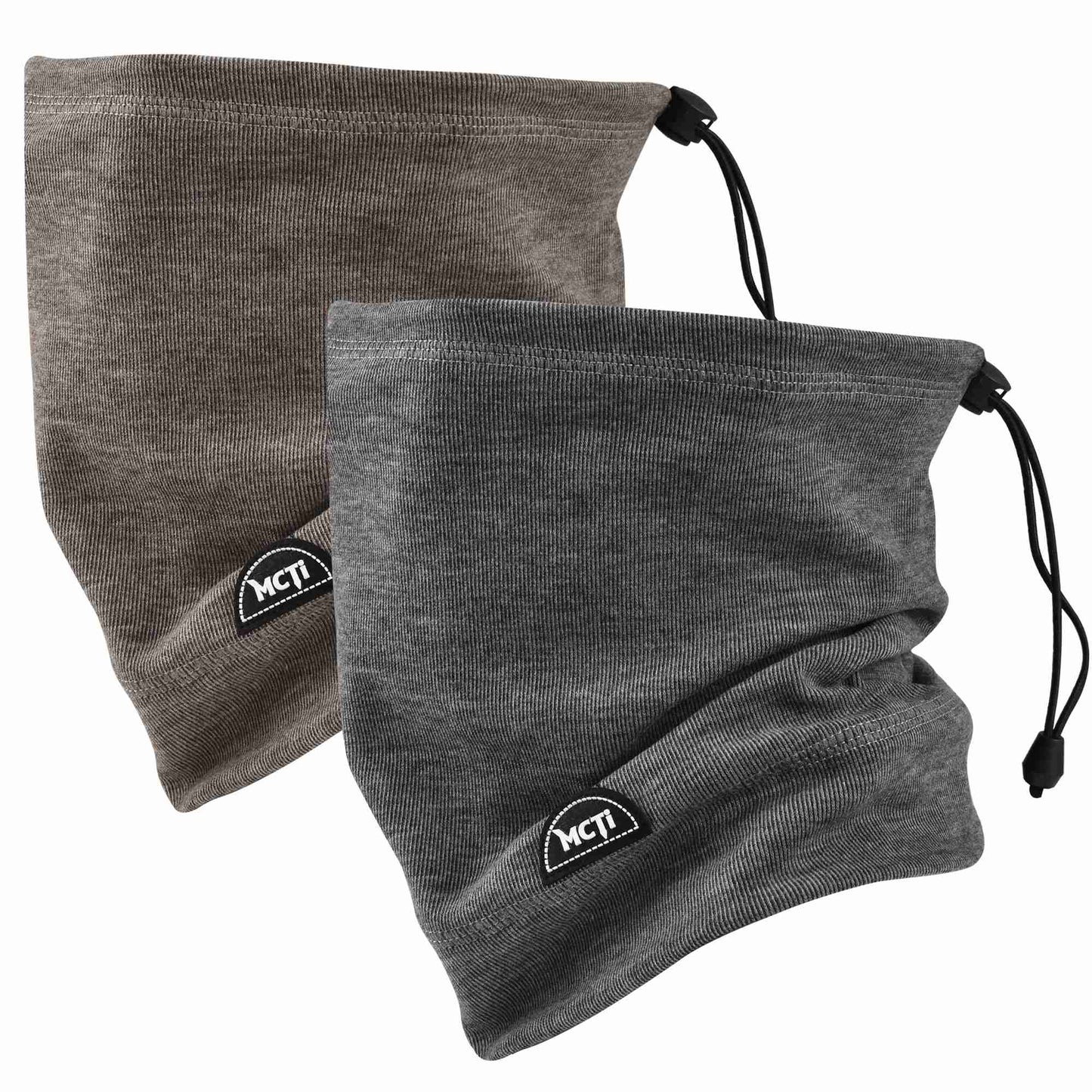 MCTi Soft Neck Warmer - Adjustable Fleece Scarf and Beanie Hat for Winter Sports EXSKI