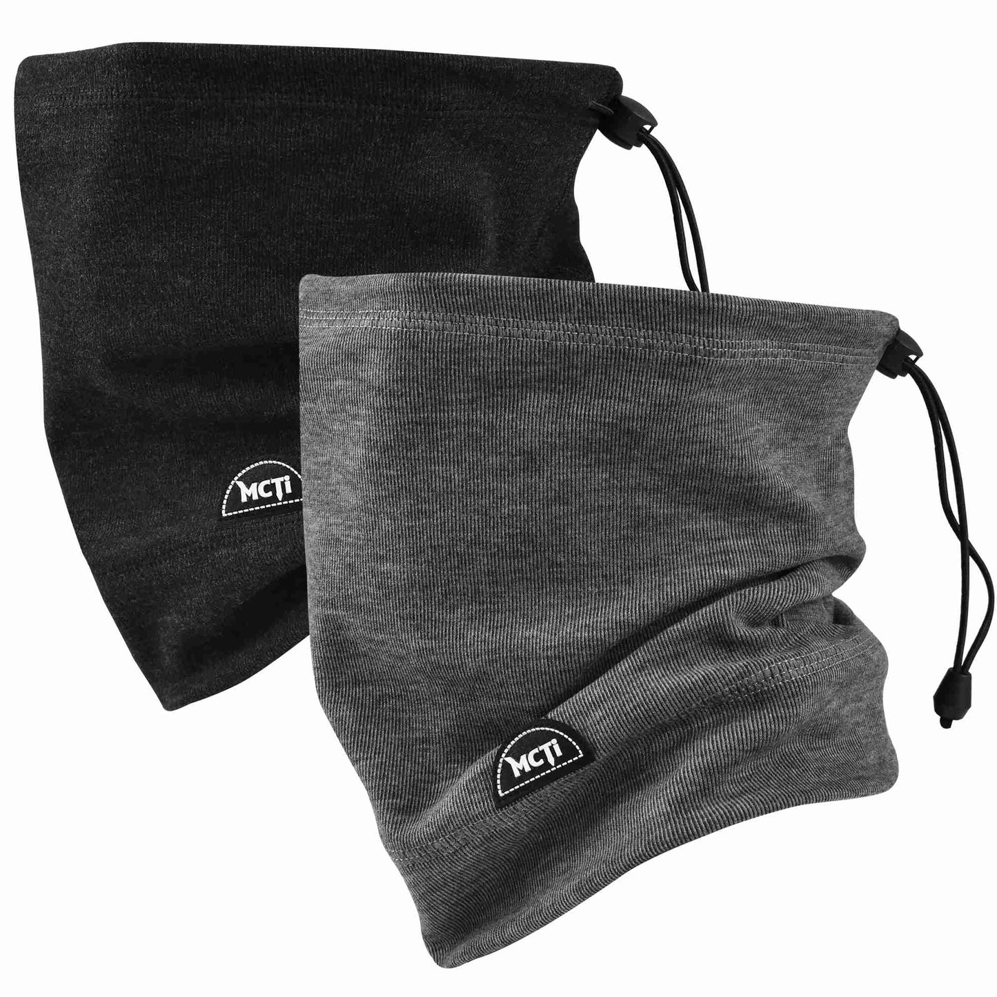 MCTi Soft Neck Warmer - Adjustable Fleece Scarf and Beanie Hat for Winter Sports EXSKI