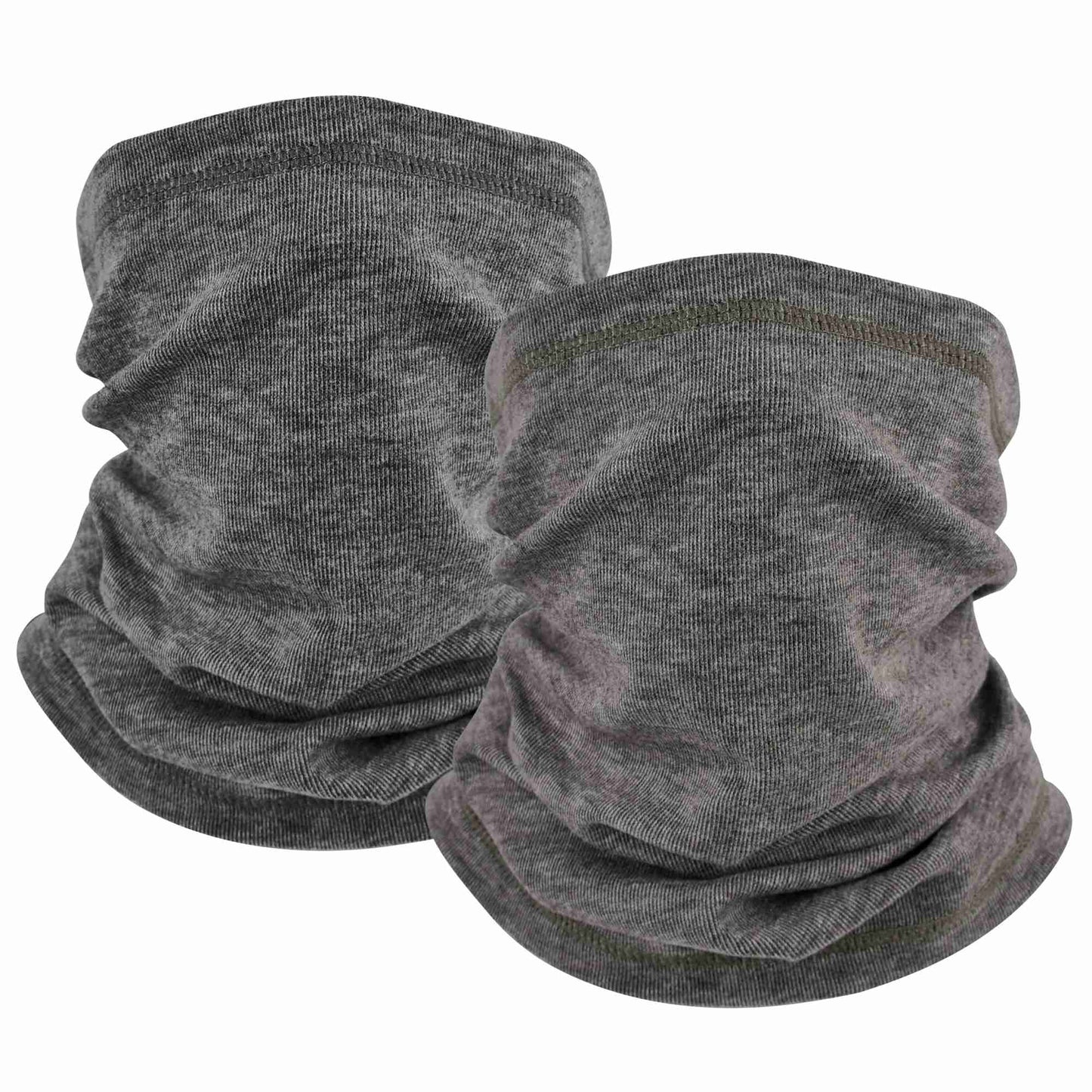 EXski Winter Neck Gaiter Warmer, Soft Fleece Face Mask Scarf for Cold Weather Skiing Cycling Outdoor Sports 2 Packed EXSKI