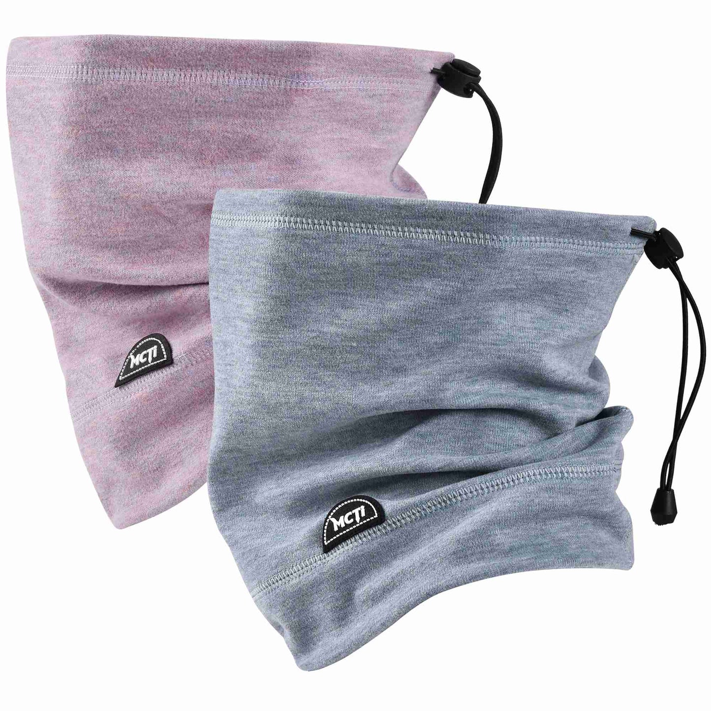 MCTi Soft Neck Warmer - Adjustable Fleece Scarf and Beanie Hat for Winter Sports EXSKI