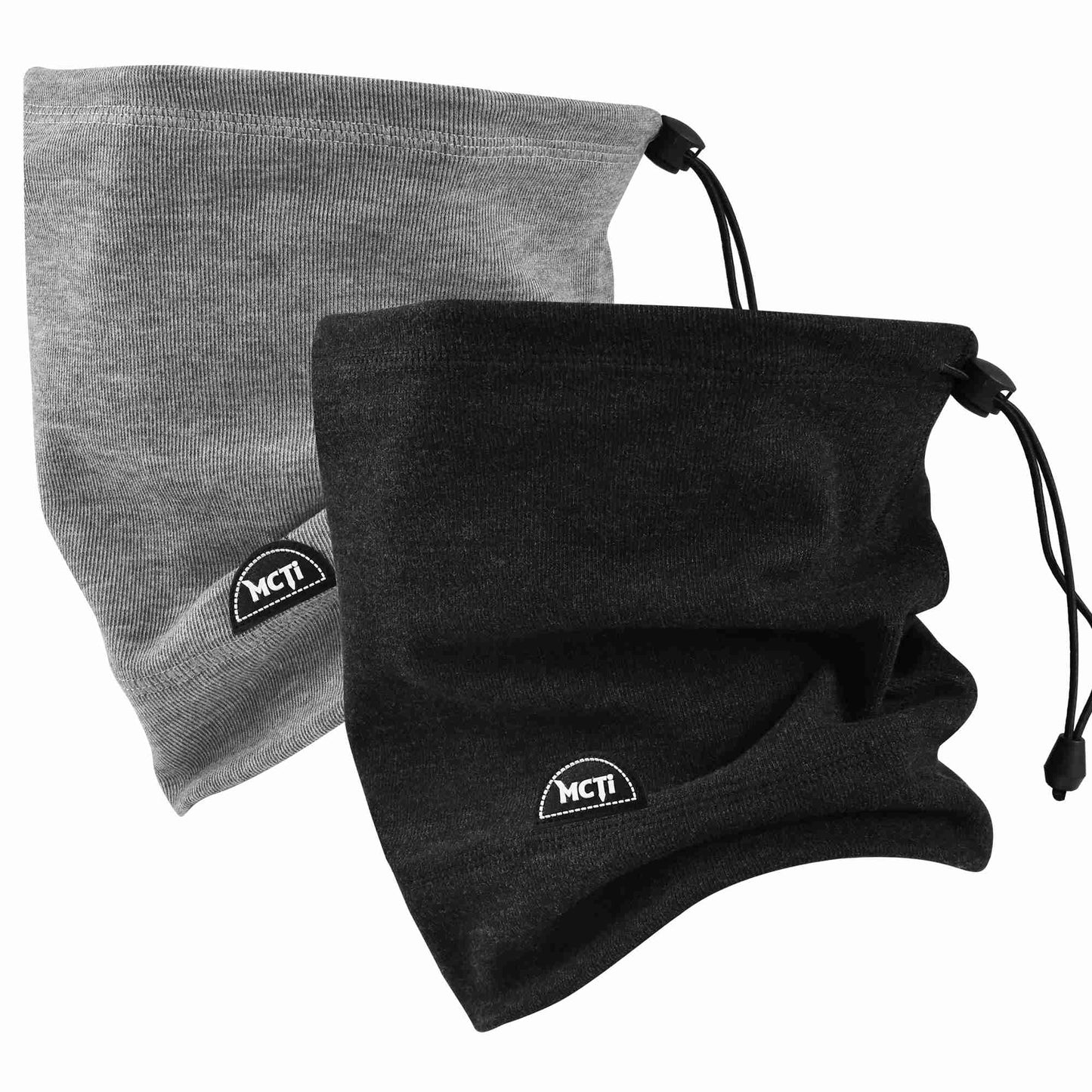 MCTi Soft Neck Warmer - Adjustable Fleece Scarf and Beanie Hat for Winter Sports EXSKI