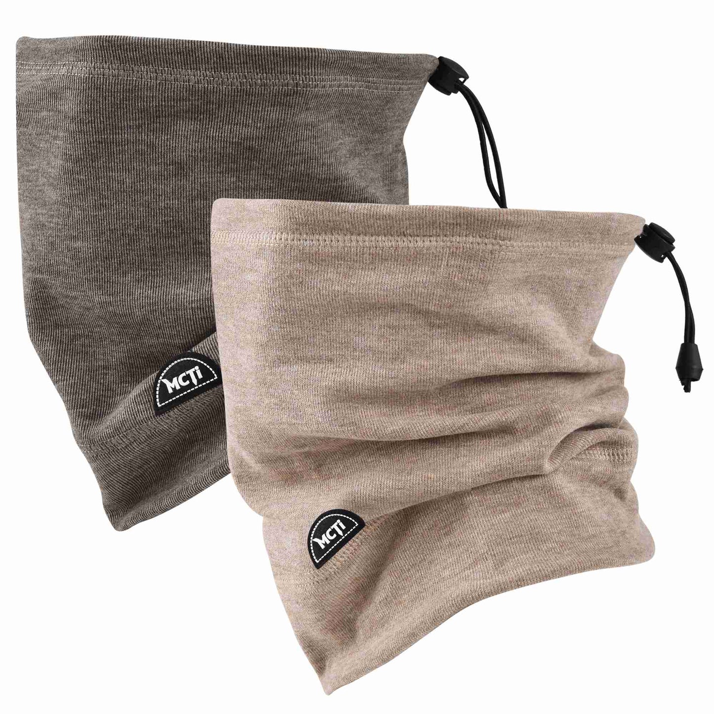 MCTi Soft Neck Warmer - Adjustable Fleece Scarf and Beanie Hat for Winter Sports EXSKI