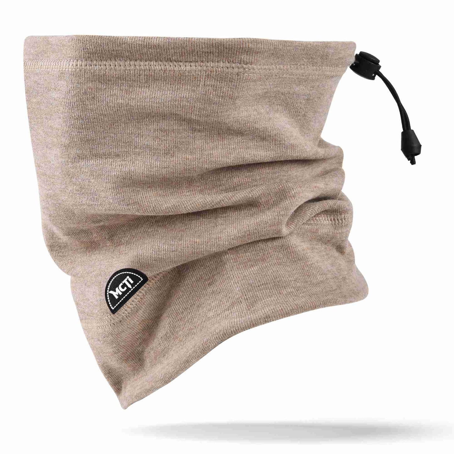 MCTi Soft Neck Warmer - Adjustable Fleece Scarf and Beanie Hat for Winter Sports MCTi