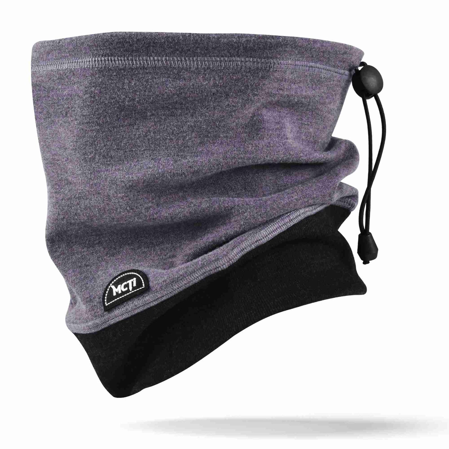 MCTi Soft Neck Warmer - Adjustable Fleece Scarf and Beanie Hat for Winter Sports MCTi