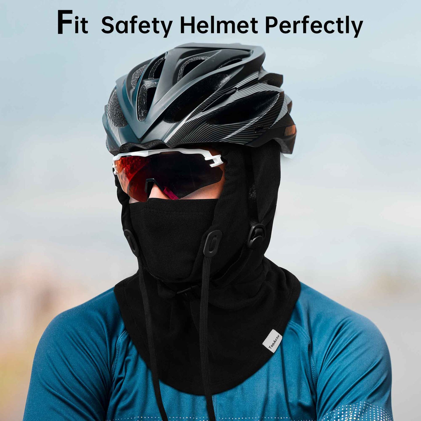 TopAcsy Ski Balaclava - Warm, Windproof Fleece Face Mask & Neck Warmer for Men & Women TopAcsy
