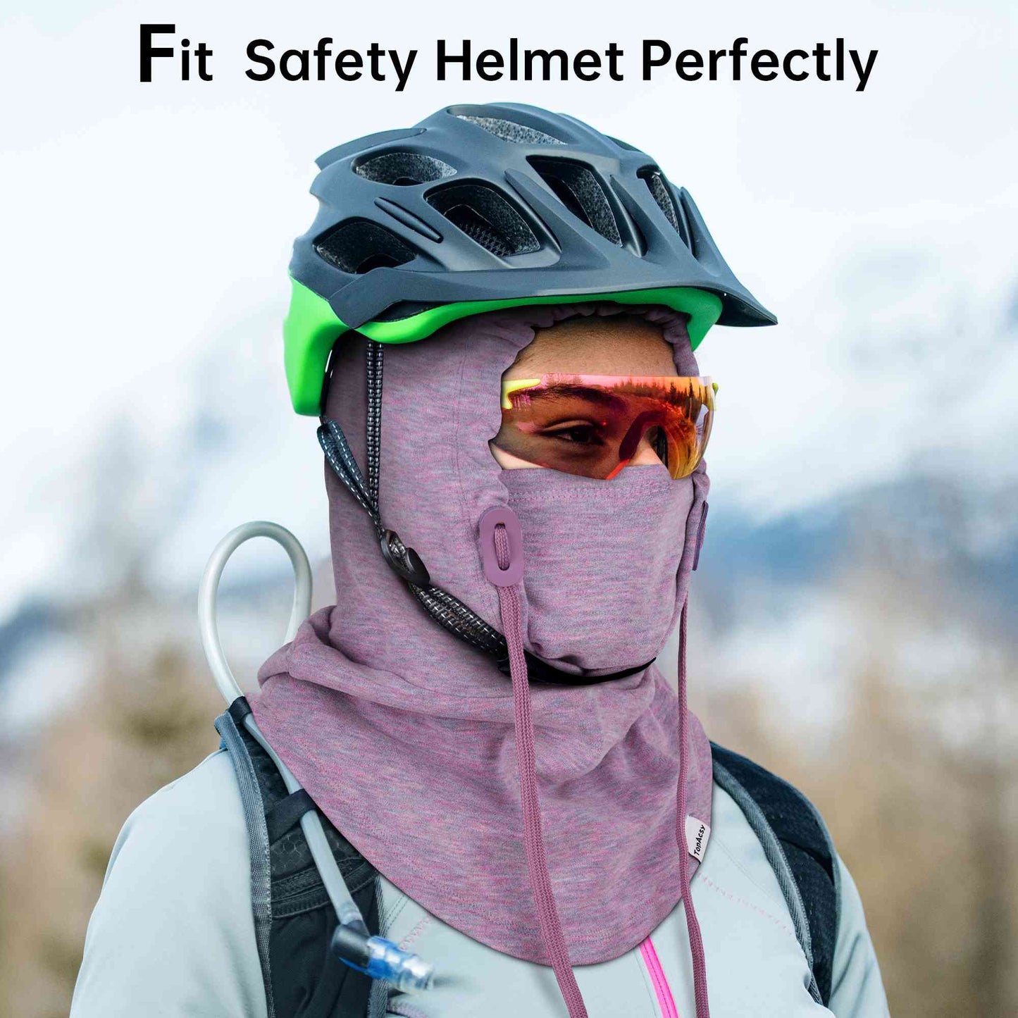 TopAcsy Ski Balaclava - Warm, Windproof Fleece Face Mask & Neck Warmer for Men & Women TopAcsy