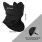 MCTipro Soft Fleece Neck Gaiter Sun Dust Face Scarf Mask with Drawstring and Earmuffs for Outdoor Activities MCTipro