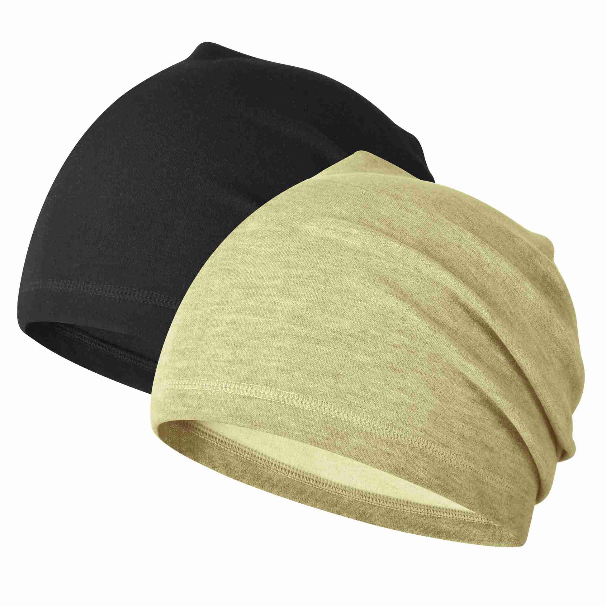 MCTi Slouchy Beanie for Men Women, Winter Warm Stretchy Skull Cap Hat Lightweight for Running Cycling MCTi
