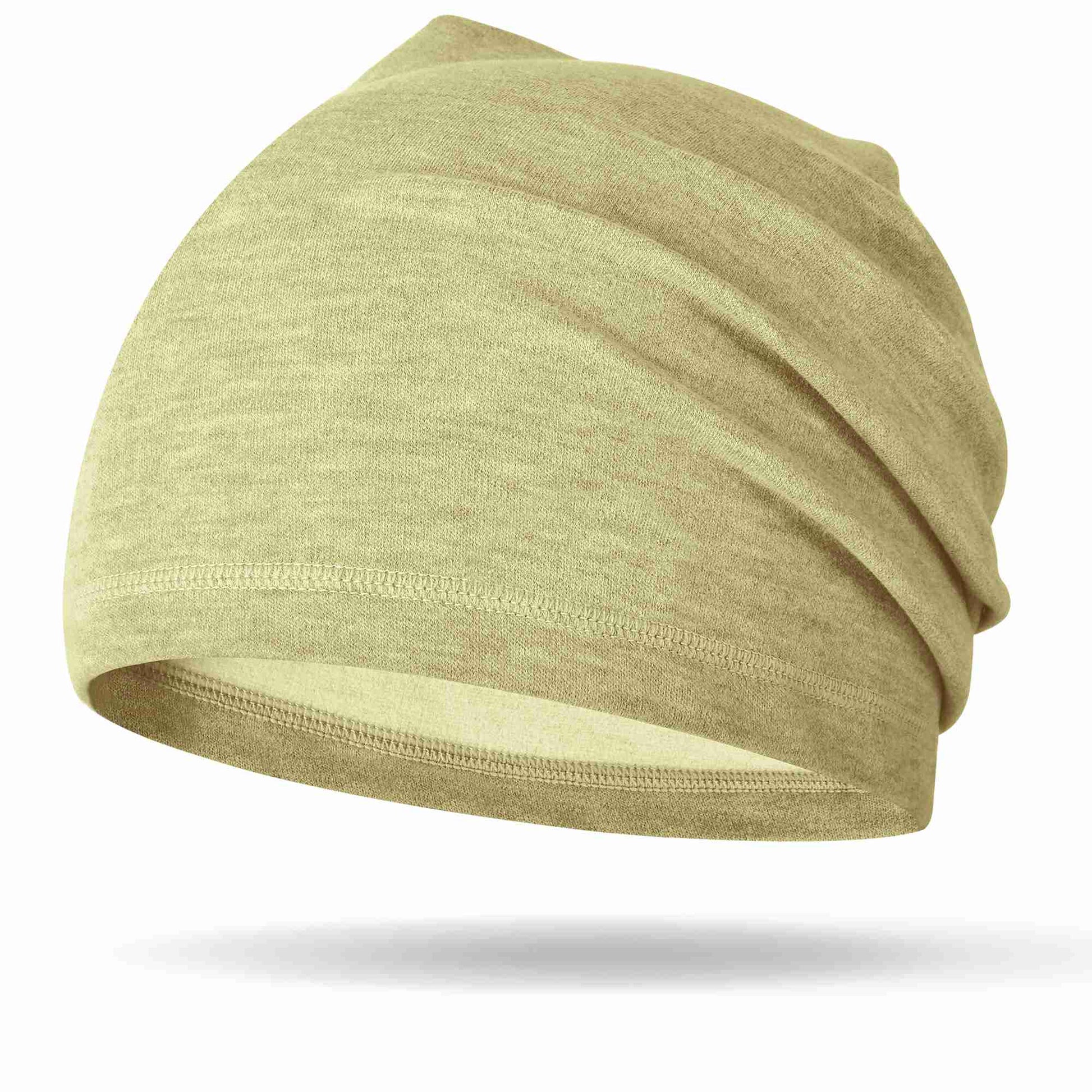 MCTi Slouchy Beanie for Men Women, Winter Warm Stretchy Skull Cap Hat Lightweight for Running Cycling MCTi