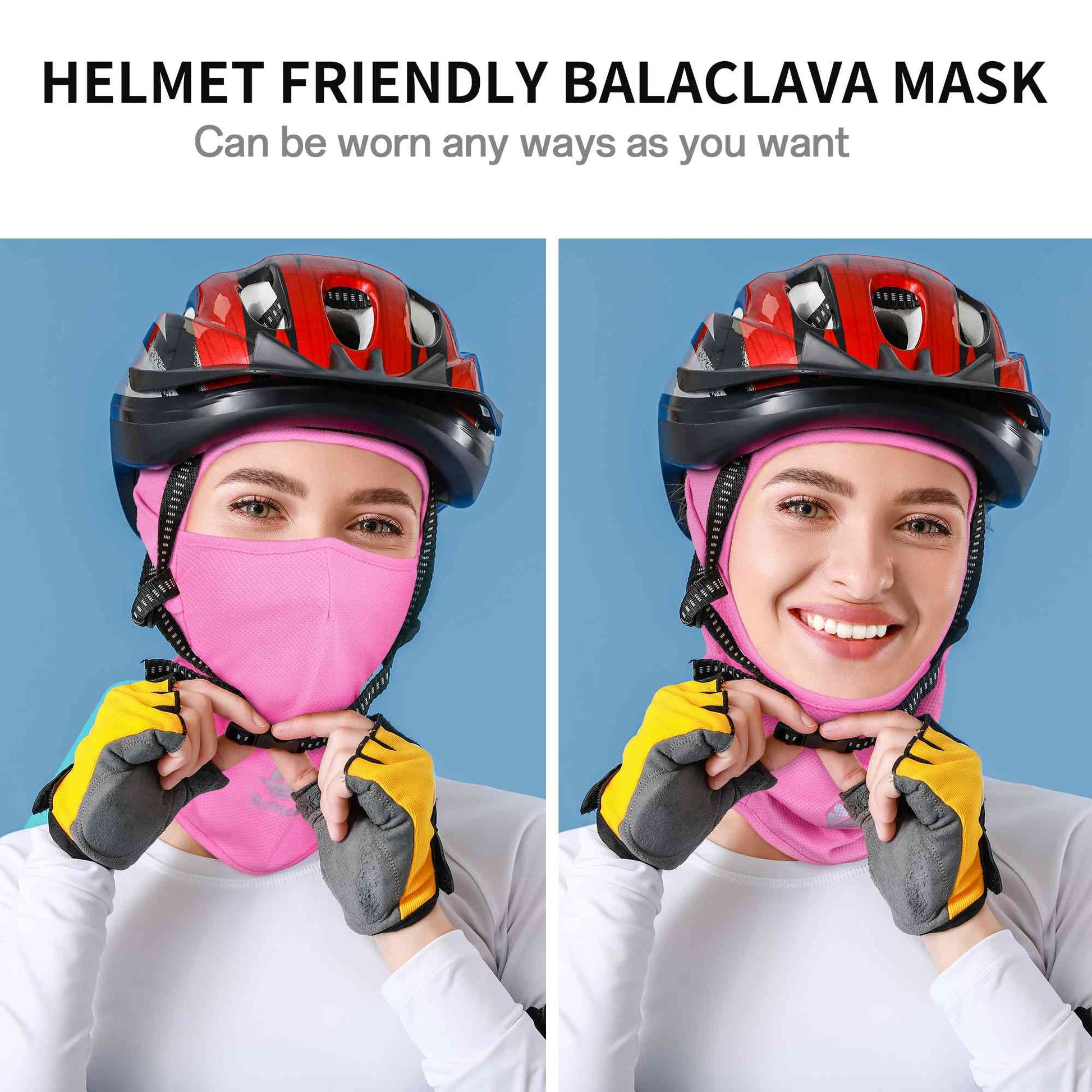 Botack Sun Protection Balaclava Mask - Breathable Full Head Cover for Cycling Fishing Botack