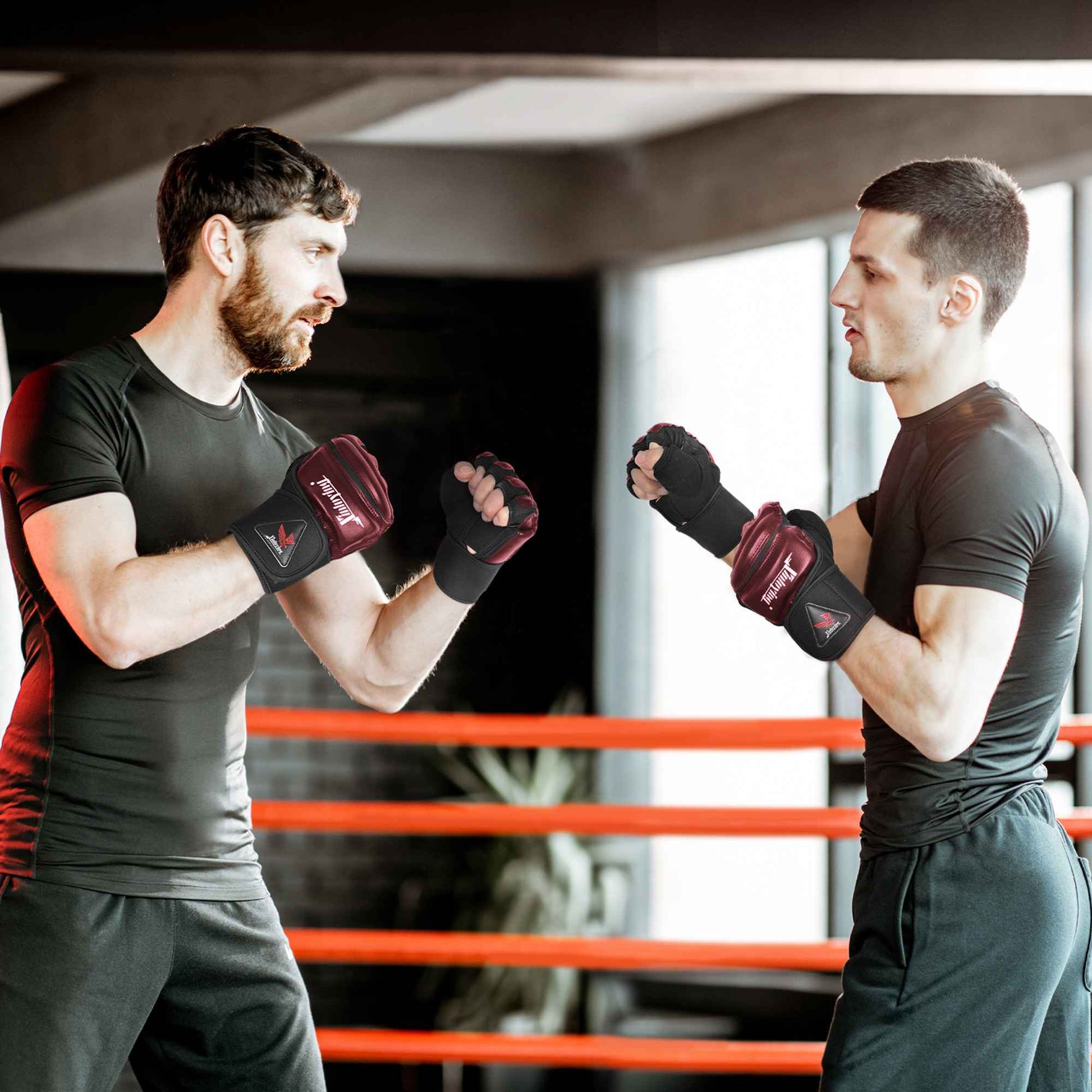 Xinluying MMA Gloves Punch Bag Training Martial Arts Sparring Grappling Kickboxing Muay Thai Boxing Gloves Xinluying