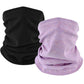 EXski Winter Neck Gaiter Warmer, Soft Fleece Face Mask Scarf for Cold Weather Skiing Cycling Outdoor Sports 2 Packed EXSKI