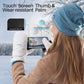 MCTi Women's Goose Down Mittens Waterproof Touch Screen Packable Ultra Light Snow Mitts MCTi