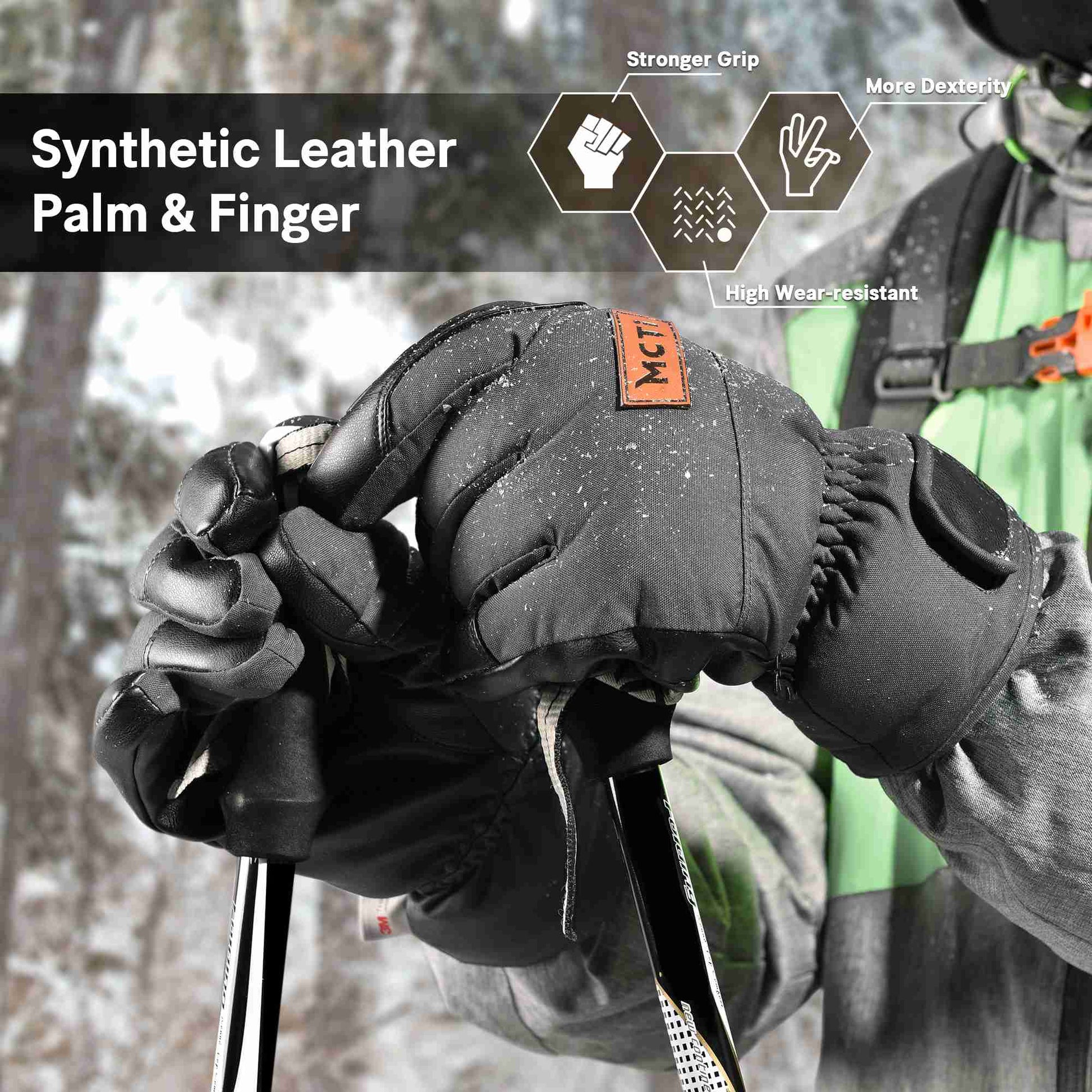 MCTI Lightweight & Warm Men's Cold Weather Gloves MCTi