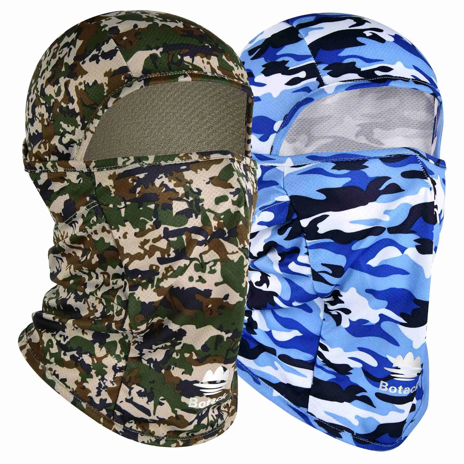Botack Balaclava Face Mask, Sun UV Protection Breathable Full Head Mask for Cycling Men Women Botack