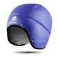 Botack Down Filled Earflap Hat Ultralight Waterproof Windproof Down Fleece Cap Warm Beanie for Skiing Botack