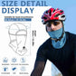 Botack Balaclava Face Mask, Sun UV Protection Breathable Full Head Mask for Cycling Men Women Botack