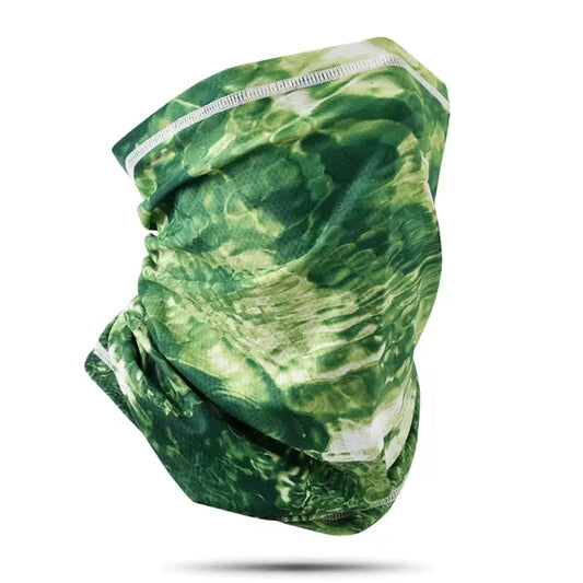 EXSki UV Neck Gaiter Mask, UPF 50 Bandana Face Mask Breathable Sun Face Cover Balaclava for Fishing Running EXSKI