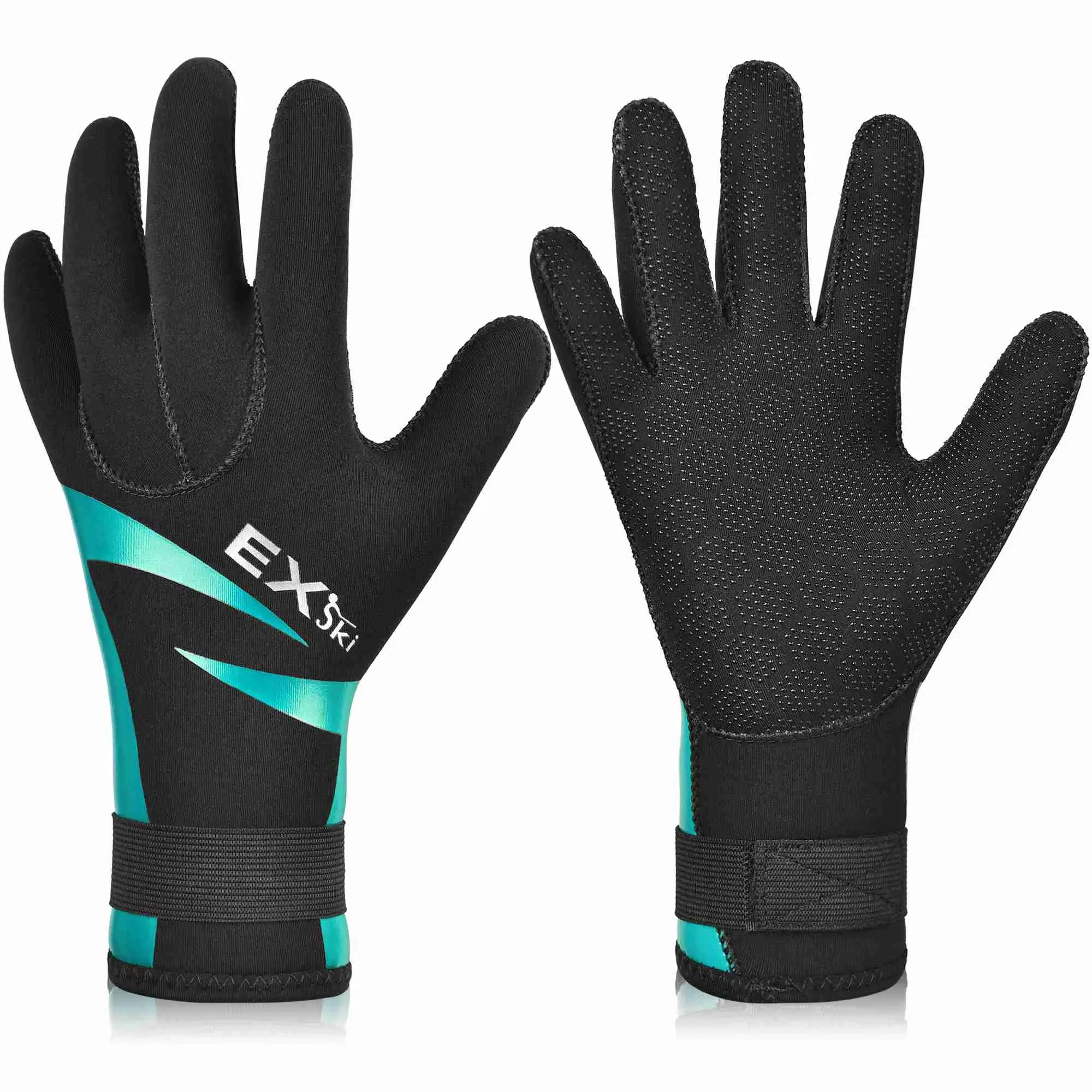 EXski Diving Gloves 3mm Neoprene Wetsuit Gloves for Scuba Diving Snorkeling Kayaking Paddling Men Women