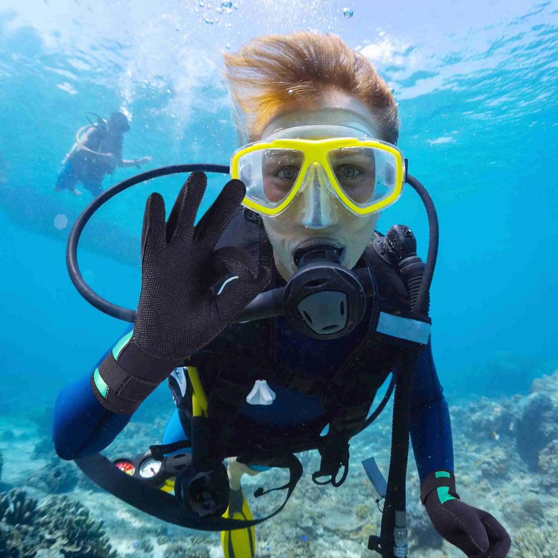 EXski Diving Gloves, 3mm Neoprene Wetsuit Gloves for Scuba Diving