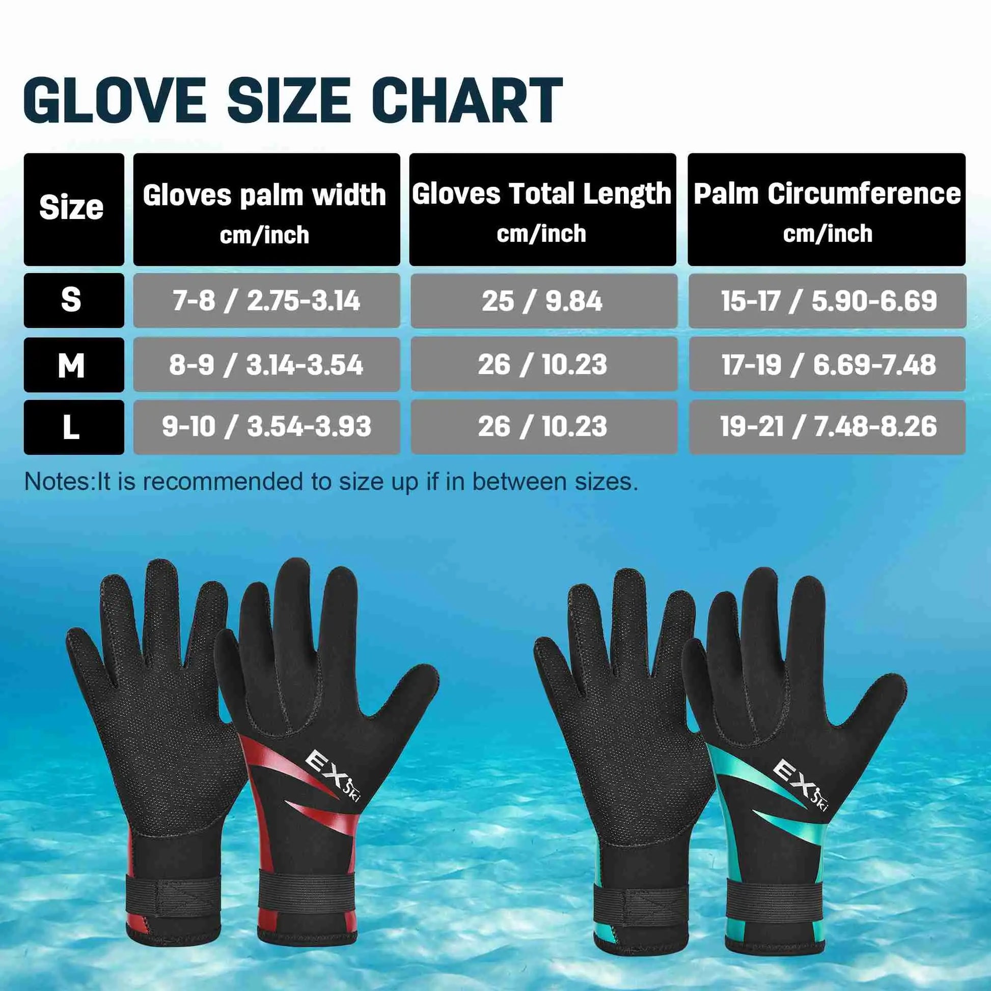 3mm Neoprene Diving Gloves Women Men Anti-slip Snorkeling Gloves