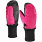 EXski Kids Winter Mittens Waterproof Warm Sherpa Fleece Ski Snow Mittens with Long Cuff EXSKI