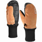 EXski Kids Winter Mittens Waterproof Warm Sherpa Fleece Ski Snow Mittens with Long Cuff EXSKI