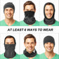 KPwarm Winter Neck Gaiter Warmer, Windproof Fleece Face Mask for Cold Weather, Skiing Running Cycling Men Women Tube Scarf KPwarm