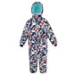 MCTi Kids Ski Suit Snowsuit One Piece Waterproof Ski Jumpsuits Overalls Snowboard Jacket for Winter MCTi