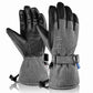 MCTi Ski Gloves Winter Waterproof Snowboard Snow Warm 3M Thinsulate PU Leather Cold Weather Gloves for Mens Womens MCTi