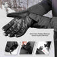 MCTi Ski Gloves Winter Waterproof Snowboard Snow Warm 3M Thinsulate PU Leather Cold Weather Gloves for Mens Womens MCTi
