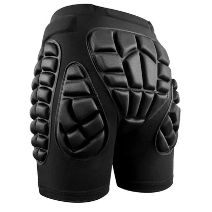 Soared 3D Protection Hip Butt EVA Paded Short Pants Protective Gear Guard Impact Pad Ski Ice Skating Snowboard Black SOARED