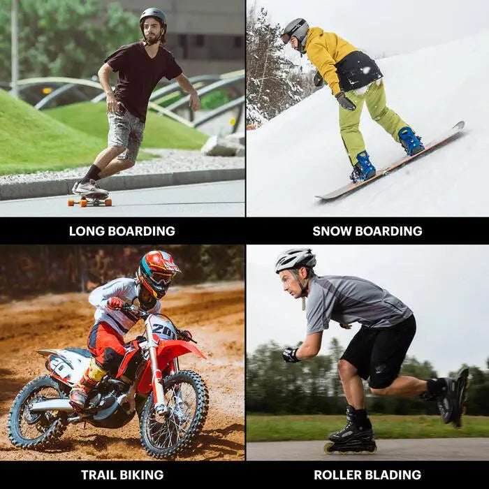 Soared 3D Protection Hip Butt EVA Paded Short Pants Protective Gear Guard Impact Pad Ski Ice Skating Snowboard Black SOARED