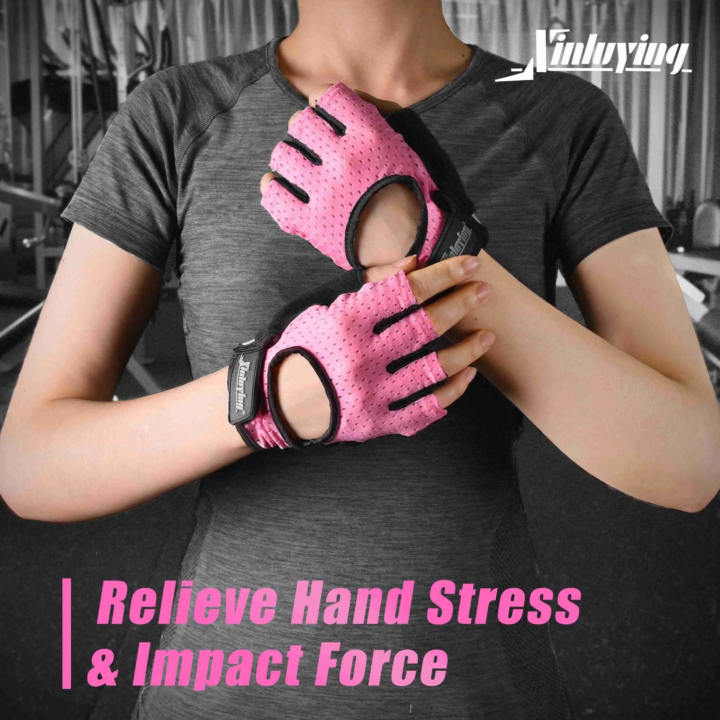 Xinluying Workout Gloves for Men Women - Gym Training Gloves for Fitness Exercise Weight Lifting Crossfit Bodybuilding Xinluying