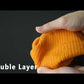 Botack Kids Knitted Balaclava Ski Mask, Winter Warm Elastic Balaclava Face Mask for Skiing Snow Sports Girls Boys